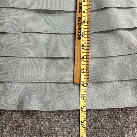 Jessica Howard‎ Dress Jacket Set 12P Blue Tiered Strap Beaded Formal Wedding - Picture 7 of 16